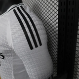 Player Version Real Madrid Home Kit 24/25 Football Jersey Long Sleeves - PalmSportss