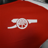 Player Version Arsenal Home Kit 24/25 Football Jersey Long Sleeves - PalmSportss