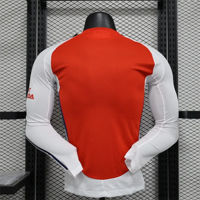 Player Version Arsenal Home Kit 24/25 Football Jersey Long Sleeves