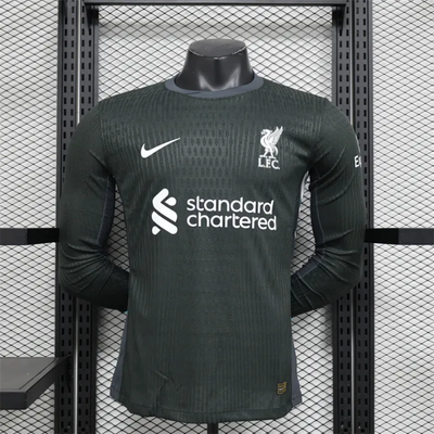 Camiseta de fútbol de visitante del Liverpool 24/25, versión de jugador