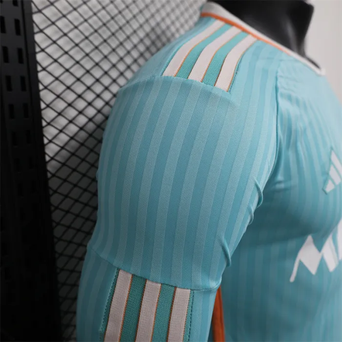 Camiseta de fútbol de manga larga de Messi para el Inter de Miami, tercera equipación 24/25