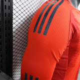 Player Version Bayern Munich Home Jersey 24/25 Football Kit Long Sleeves - PalmSportss