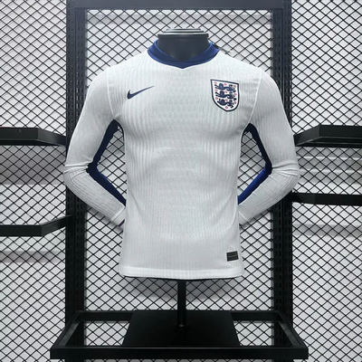 Camiseta de fútbol de manga larga de la Eurocopa 2024 de Inglaterra para la temporada 24/25