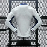 Player England Home Kit 24/25 Euro Cup 2024 Long Sleeves Football Jersey - PalmSportss