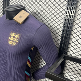 Player England Away Kit 24/25 Euro Cup 2024 Long Sleeves Football Jersey - PalmSportss