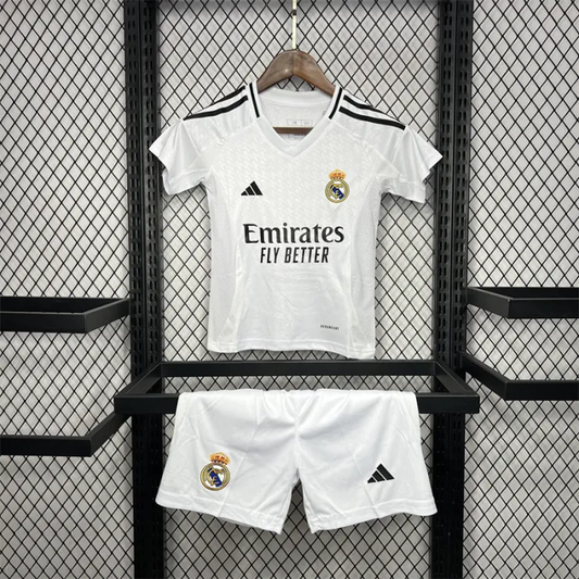 Kids Real Madrid Home Kit 24/25 Football Jersey