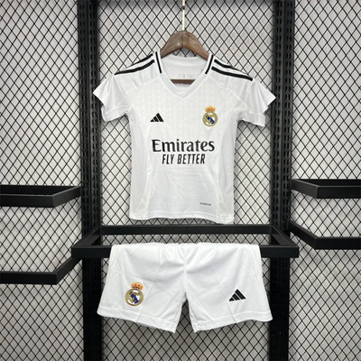 Camiseta de fútbol para niños del Real Madrid 24/25