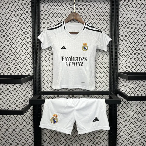 Camiseta de fútbol para niños del Real Madrid 24/25