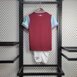 Kids West Ham United Home Kit 24/25 Football Jersey - PalmSportss
