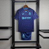 Kids Porto Third Jersey 24/25 Football Kit - PalmSportss