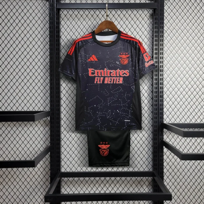 Camiseta de visitante del Benfica para niños 24/25