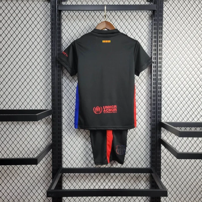 Kids Barcelona Away Kit 24/25 Football Jersey