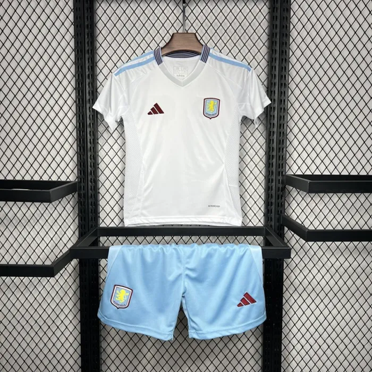 Kids Aston Villa Away Kit 24/25 Football Jersey