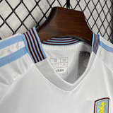 Kids Aston Villa Away Kit 24/25 Football Jersey - PalmSportss
