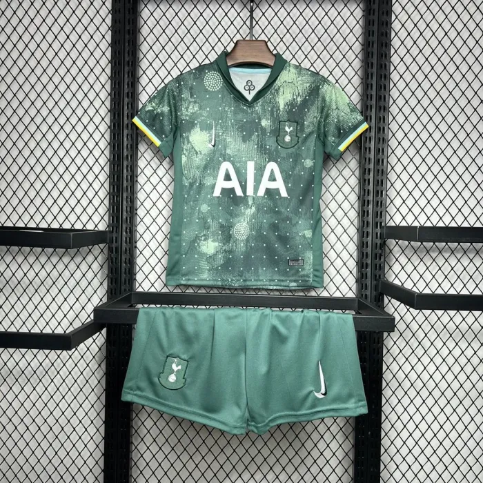 Camiseta de fútbol infantil del Tottenham Hotspur 24/25 de la tercera equipación