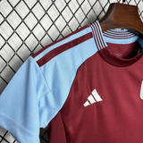 Kids Aston Villa Home Kit 24/25 Football Jersey - PalmSportss