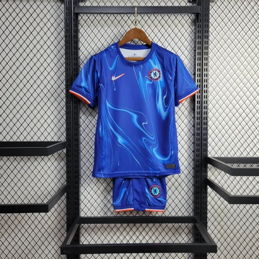 Kids Chelsea Home Kit 24/25 Football Jersey