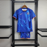 Kids Chelsea Home Kit 24/25 Football Jersey - PalmSportss