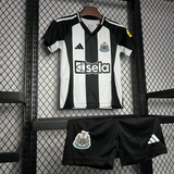 Kids Newcastle United Home Kit 24/25 Football Jersey - PalmSportss