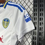 Kids LEEDS United Home Kit 24/25 Football Jersey My Store