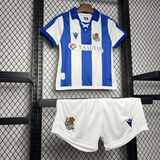 Kids Real Sociedad Home Kit 24/25 Football Jersey My Store