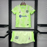 Kids Barcelona Third Jersey 24/25 Football Kit My Store