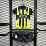 Kids Manchester City Away Jersey 24/25 Football Kit My Store