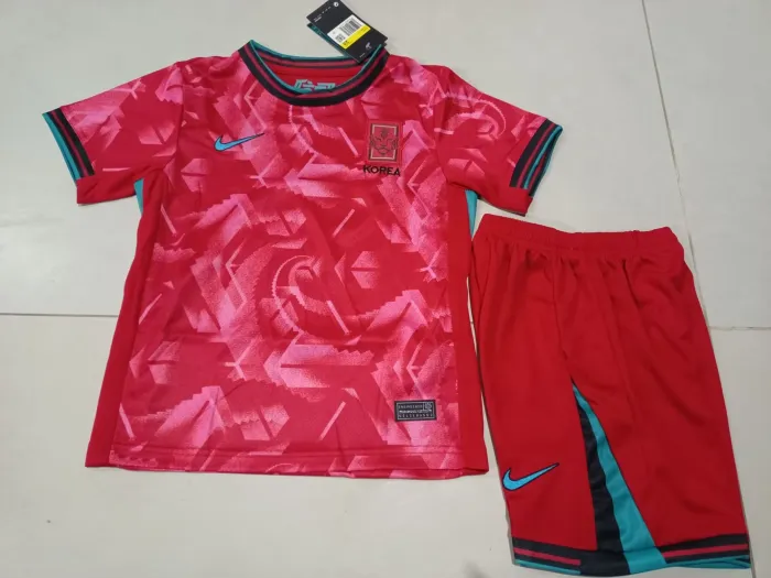 Kids Korea Home Kit 24/25 Football Jersey