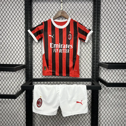 Kids AC Milan Home Jersey 24/25 Football Kit