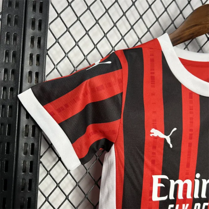 Kids AC Milan Home Jersey 24/25 Football Kit