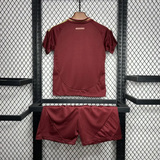 Kids AS Roma Home Jersey 24/25 Football Kit - PalmSportss