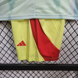 Kids Spain Away Kit 24/25 Euro Cup 2024 Football Jersey - PalmSportss