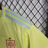 Kids Spain Away Kit 24/25 Euro Cup 2024 Football Jersey - PalmSportss