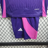 Kids Germany Away Kit 24/25 Euro Cup 2024 Football Jersey - PalmSportss