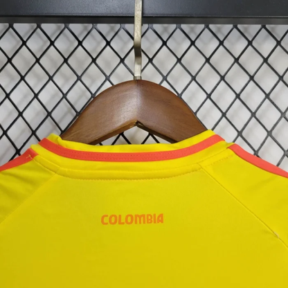 Kids Colombia Home Kit 24/25 Copa America 2024