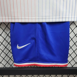 Kids France Away Kit 24/25 Euro Cup 2024 Football Jersey - PalmSportss