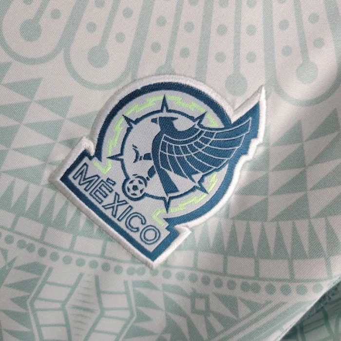 Camiseta de fútbol de visitante de México para niños 24/25 Copa América 2024