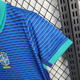 Kids Brazil Away Kit 24/25 Copa America 2024 Football Jersey - PalmSportss