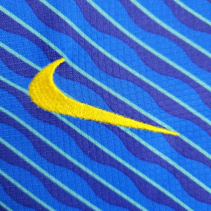Camiseta de fútbol de visitante de Brasil para niños 24/25 Copa América 2024