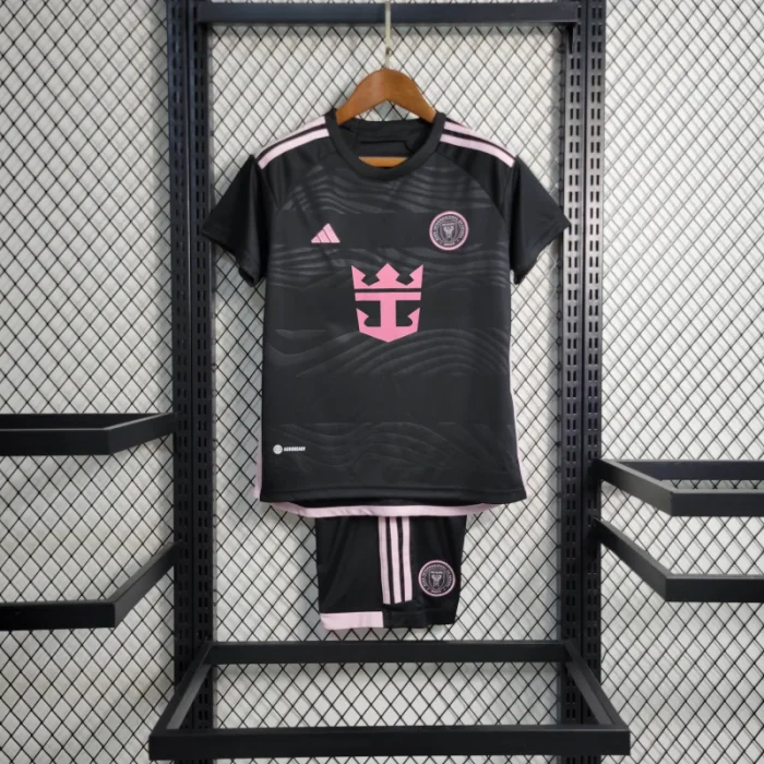 Camiseta de fútbol para niños del Inter Miami 24/25 Visitante