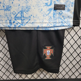 Portugal Away Kit 24/25 Euro Cup 2024 Kids Football Jersey - PalmSportss