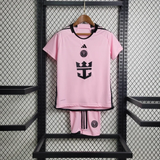 Inter Miami Home Kit 24/25 Kids Football Jersey Messi - PalmSportss