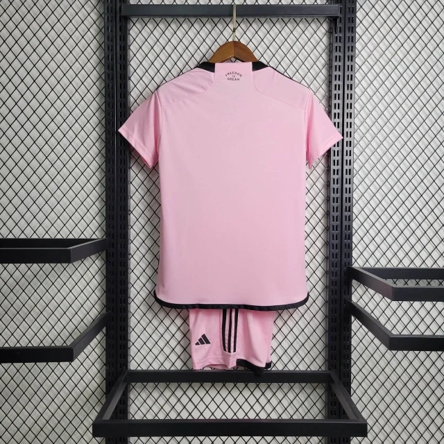 Inter Miami Home Kit 24/25 Kids Football Jersey Messi