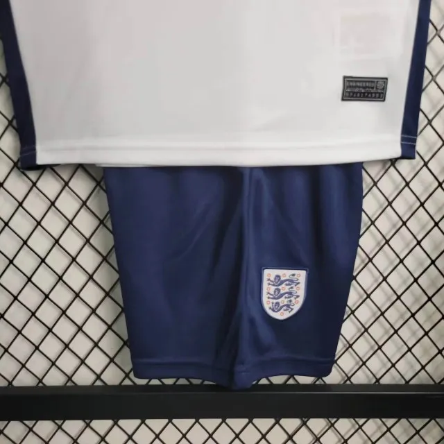 Camiseta de fútbol para niños de la Eurocopa 2024 de Inglaterra para la temporada 24/25
