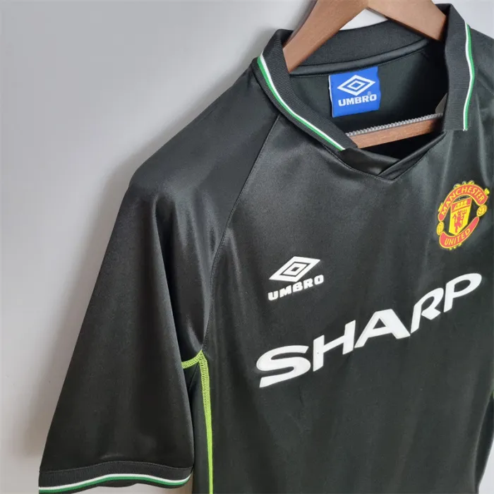 Manchester United Jersey Away Kit 1988 Retro Football Team Soccer Shirt