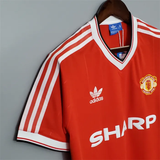 Manchester United Jersey Home Kit 1983/84 Retro Football Team Soccer Shirt My Store