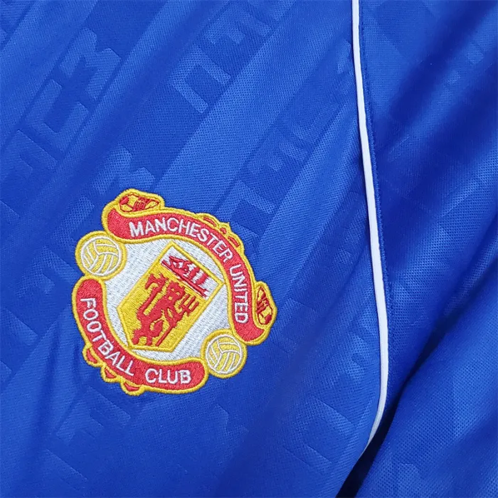 Manchester United Jersey Third Kit 1988/90 Retro Football Team Soccer Shirt