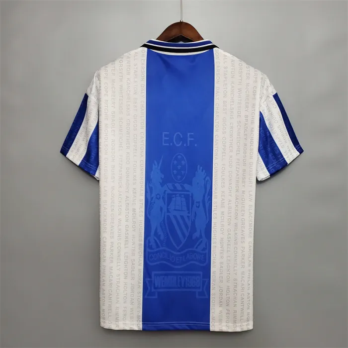 Manchester United Jersey Away Kit 1994/96 Retro Football Team Soccer Shirt