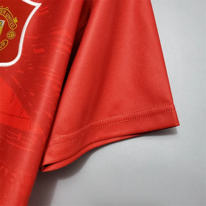 Manchester United Jersey Home Kit 1994/96 Retro Football Team Soccer Shirt