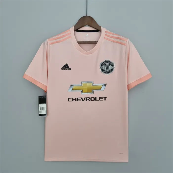 Manchester United Jersey Away Kit 2018/19 Retro Football Team Soccer Shirt